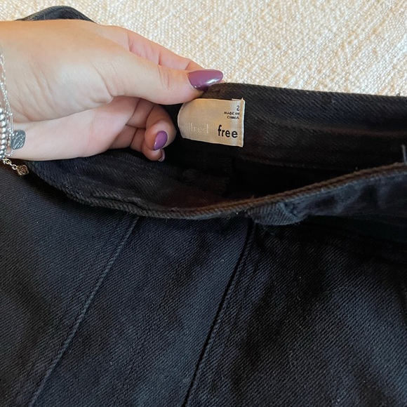 Wildfred Free Denim Skirt Black - Picture 7 of 9